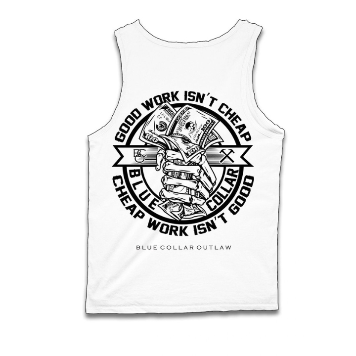 TANK GOOD WORK - WHT